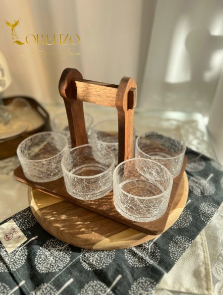 مضايف زجاج مُتلئلئ ( سداسي ، رباعي ، ثلاثي ) مع عامود وقاعدة