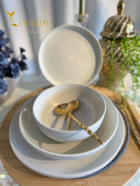 طقم صحون سفرة ( 24 قطعة )